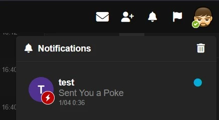 User Poke