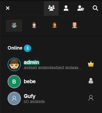 Userlist Gender Filter